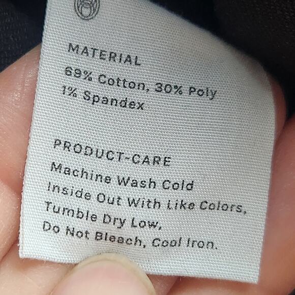 Brass Clothing Women’s Black Wide-Leg Sailor Pant Jeans Size 6 Inseam 30” NWT - Picture 16 of 16